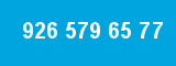 926 579 65 77 926 579 65 77
